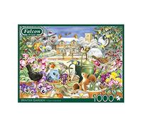 Jumbo Falcon de luxe Winter Garden Jigsaw Puzzle (1000-Piece)