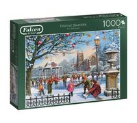 Falcon de luxe 11185 Festive Skaters Jigsaw Puzzle