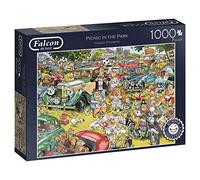 Falcon de luxe 11199 Graham Thompson Picnic in The Park 1000 Piece Jigsaw Puzzle
