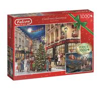 Falcon de luxe 11225 Christmas Shopping Jigsaw Puzzle, Multi