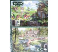Falcon de Luxe 11261 Puzzle 2x500 pieces Romantic Countryside Peter Etril Snyder