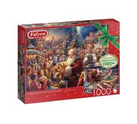Falcon De Luxe Christmas Themed Jigsaw Puzzles X 2 1000 Piece Puzzles