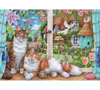 Falcon de Luxe Lazy Afternoon 1000 Piece Jigsaw Puzzle