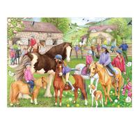 Falcon De Luxe Riding School 1000 Piece Jigsaw Puzzle