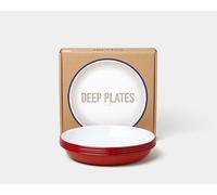 Falcon Deep Plates - Red