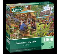 Falcon Deluxe Summer at the Pub Jigsaw Puzzle (1000 Pieces)