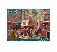 Falcon Deluxe Victoria Station Jigsaw Puzzle (1000 Pieces)
