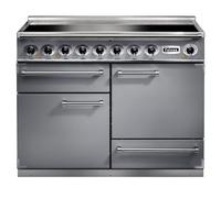 Falcon Deulxe 1092 F1092DXEISS/C-EU 110cm Wide Stainless Steel Induction Freestanding Range Cooker - Chrome Trim