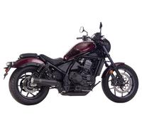 Falcon Double Groove Complete Exhaust CMX1100 REBEL 21- BL