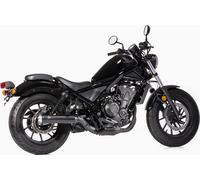 Falcon Double Groove Complete Exhaust CMX500 REBEL 16-, BLACK