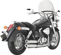 Falcon Double Groove Complete Exhaust VT750 SHAD./SPIRIT 07-KAT