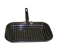 Olpro Falcon Grill Pan Detachable Handle - Black, 31 cm
