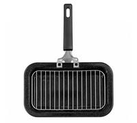 Falcon Enamel 40cm Black With Speckle Grill Pan