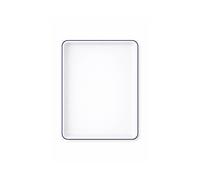 Falcon Enamel 42cm White With Cobalt Blue Baking Tray