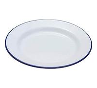 Falcon Enamelware 10.5" Enamel Dinner Plate White
