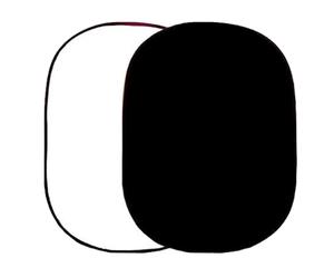 Falcon Eyes R-1482PU Background Board white/black 148x200cm