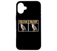 Falcon Falcoff Funny Falcons Bird Lover Case for iPhone 16 Plus