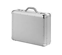 Falcon Fi2992 Aluminium Frame - ABS Hardwearing Executive Attache Briefcase - Silver