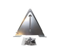 Falcon Flip and Tilt Triangular Solar Brackets ( Ideal for Narrowboats )