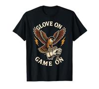 Falcon Glove On Game On Falconry Enthusiasts T-Shirt