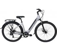 Falcon Cycles Falcon Horizon Low Step Electric Hybrid Bike - Silver One Size
