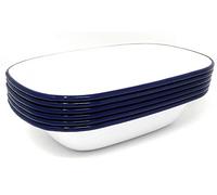 Falcon Housewares 1 x 20cm Oblong Pie Dish - Enamel