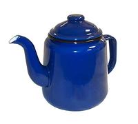 Falcon Housewares 69614 Blue Enamel Teapot with Handle & Lid