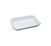 Falcon Housewares EB887 White Enamel Bake Pan, 31cm x 25cm x 5cm