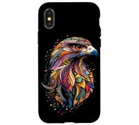 Falcon Kestrel Falcons Hunting Peregrine Birds Falconry Case for iPhone X/XS