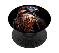 Falcon Kestrel Falcons Hunting Peregrine Birds Falconry PopSockets Adhesive PopGrip