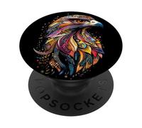 Falcon Kestrel Falcons Hunting Peregrine Birds Falconry PopSockets Adhesive PopGrip