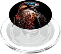 Falcon Kestrel Falcons Hunting Peregrine Birds Falconry PopSockets PopGrip for MagSafe