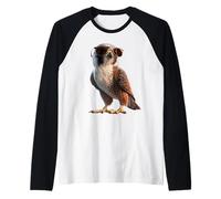 Falcon Kestrel Falcons Hunting Peregrine Birds Falconry Raglan Baseball Tee