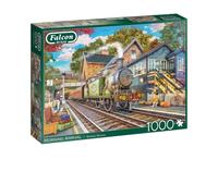 Falcon Morning Arrival - 1000 Piece Jigsaw Puzzle for Adults - Beautifully Illustrated 1000 Pc Adults Jigsaw Puzzle - Fun Activity for at Home, Puzzle for Rainy Days, Birthday Jumbo