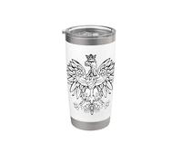 Falcon Polish Pride Eagle Poland Dyngus Day Buffalo Stainless Steel Insulated Tumbler
