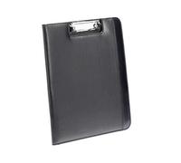 i-Stay Conference Folder with Clipboard A4 Faux Leather Black FI6539