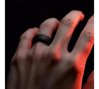 Falcon Ring Magic Tricks Magnetic Ring Coin Vanish Portal Magic Routines Rubber PK Ring Close-up Street Illusions Gimmicks Mentalism Props(23mm)