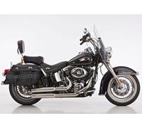 Falcon Slip-On Exhaust System FLSTC/TF/FB/FXSTB S.STEEL