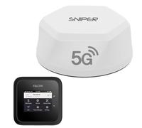 FALCON SNIPER EVO 5G LTE roof antenna, 5G internet for Motorhomes, Caravans & Campervans with 5G 3600 Mbps mobile router
