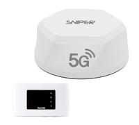 FALCON SNIPER EVO 5G LTE roof antenna, 5G Ready internet for Motorhomes, Caravans & Campervans with 4G 150 Mbps mobile router