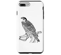 Falcon T-Shirt Hunting Hawk - Falcon Tee Shirt Case for iPhone 7 Plus/8 Plus