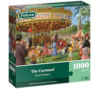 Falcon The Carousel - 1000 Piece Adults Jigsaw Puzzle - Fairground Scene