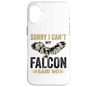 Falcon Training Hawk Eagle Design for a Falconer Case for iPhone 16 Plus