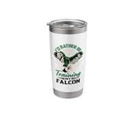 Falcon Training Hawk Eagle Design for a Falconer Stainless Steel Insulated Tumbler