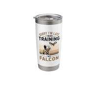 Falcon Training Hawk Eagle Design for a Falconer Stainless Steel Insulated Tumbler