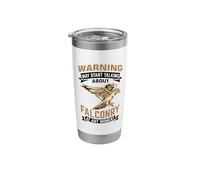 Falcon Training Hawk Eagle Design for a Falconer Stainless Steel Insulated Tumbler