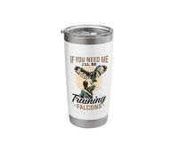 Falcon Training Hawk Eagle Design for a Falconer Stainless Steel Insulated Tumbler