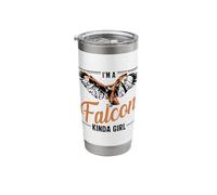 Falcon Training Hawk Eagle Design for a Falconer Stainless Steel Insulated Tumbler