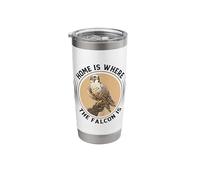 Falcon Training Hawk Eagle Design for a Falconer Stainless Steel Insulated Tumbler