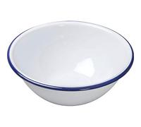 Falcon White Enamel Mixing Bowl 18cm